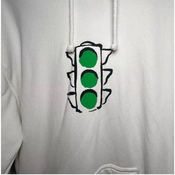 Matthew McConaughey Limited Edition Greenlights Are You Lit Hoodie Size Large - Picture 2 of 5